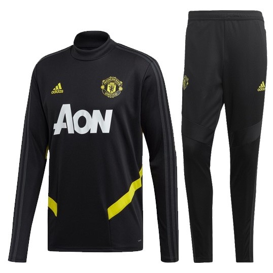 Chandal Niño Manchester United 2019 2020 Oro Negro